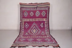 فرش Vintage Moroccan 6 FT X 11 FT فرش پارچه Berber Vintage |  اتسی