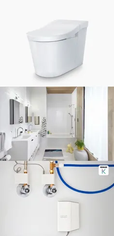 وان حمام آغشته به مه و توالت لمسی: حمام هوشمند Kohler تا سال 2021 است