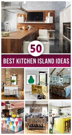 50 ایده برتر جزیره آشپزخانه برای سال 2016