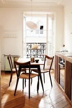 آپارتمان بسیار ساده پاریسی