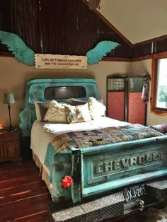 این تختخواب کامیونی.