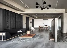 دکوراسیون صنعتی و تعامل سبک زندگی ژاپنی در آپارتمان توسط طراحی HAO