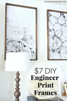چگونه می توان یک قاب چاپ مهندس DIY با هزینه کمتر از 7 دلار ساخت!