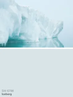 Iceberg SW 6798 - رنگ سفید و پاستلی - شروین ویلیامز