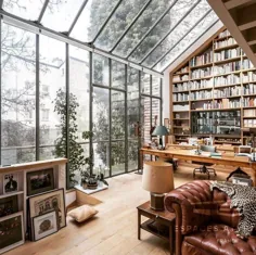 این کتابخانه خانگی در پاریس