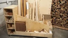 سبد ذخیره سازی چوب نهایی