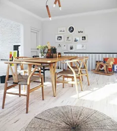 Nordic Inspiration: آپارتمان نفیس اسکاندیناوی به رنگ سفید