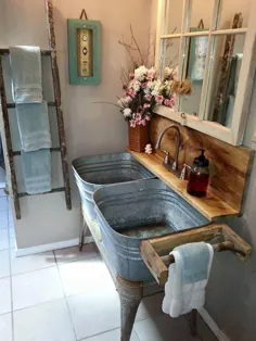 50+ طرح زیبا و حمام حمام در مزرعه که به خاطر آن دیوانه خواهید شد