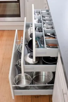 15 راه حل ذخیره سازی آسان DIY برای آشپزخانه مینیمالیست ~ Matchness.com