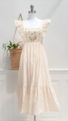 آمانتین - لباس عاشقانه کلبه ای به سبک پینافور - لباس و دامن فرانسوی با الهام از کلاسیک