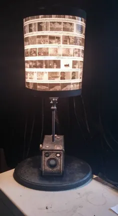 پروژه مشتری: JAM's DIY Vintage Camera Lamp