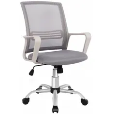 SMUGDESK Grey Ergonomic Office Mesh Computer Desk Swivel Task Chair-HD1839GRY - انبار خانه