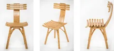 صندلی بامبو اسکلتی توسط B Compact