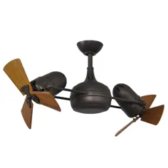 شرکت فن Matthews Dagny 41-In Bronze Indoor / Outdoor Ceiling Fan And Remote (6-Blade) Dg-Tb-Wd