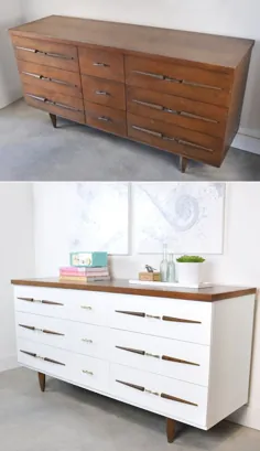 قبل و بعد: Vintage Dresser • استودیوی خلاق قلب تصویری