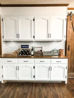 ایده طراحی کابینت آشپزخانه DIY در بودجه