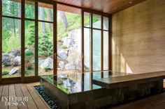 تصرف در فضای باز بزرگ: حمامی ژاپنی در کوههای مونتانا