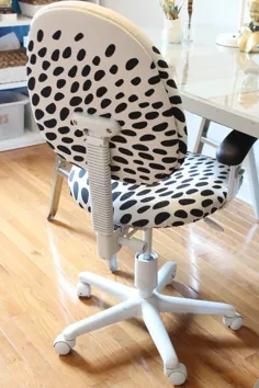 صندلی اداری روکش دار DIY - سبک های ساده