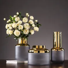 گلدان گلدان شیشه ای پنوم پن هیدروپونیک گل آرایی شفاف میز اتاق نشیمن تزئین گلدان