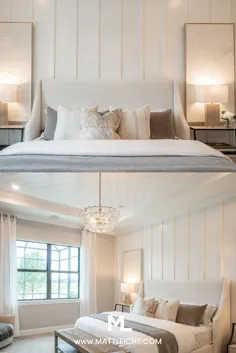 اتاق خواب مستر سفید - طراحی داخلی - دکوراسیون منزل
