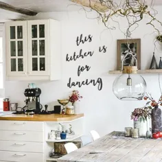 این آشپزخانه برای رقص است