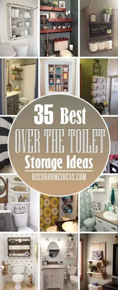 32 ایده برای ذخیره سازی توالت برای کمک به شما در حفظ همه چیز در محل