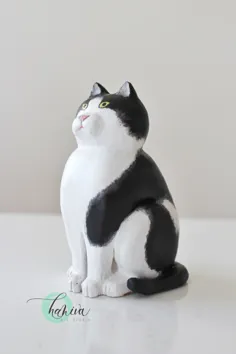 مجسمه گربه ی تاکسیدو