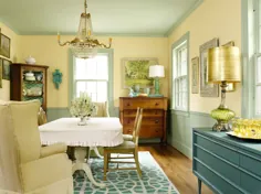 رنگهای واقعی برای خانه یک طراح داخلی دهه 1930
