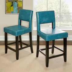 چهارپایه بار دار هندرسون 24 "با رنگ آبی اژه ای