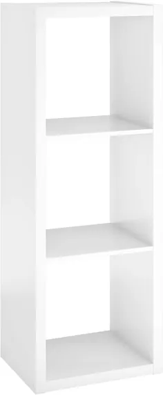 ClosetMaid 4548 تزئینی باز پشت 3 مکعب سازنده ذخیره سازی ، سیاه و سفید