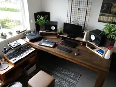 10 ایده استودیوی موسیقی کوچک هیجان انگیز برای آپارتمان ها
