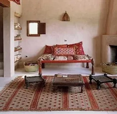 Design Sleuth: فرشهای حصیری دوزی شده از مراکش - Remodelista