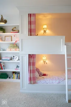 تختخواب سفارشی داخلی: چگونه دختران خود را تختخواب سفری ساخته ایم - مامان دکوراسیون DIY