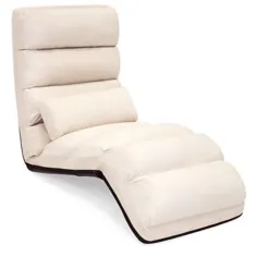 بهترین انتخاب محصولات صندلی مبل تاشو طبقه تاشو با بالش مخصوص بازی ، لورینگ - بژ - Walmart.com
