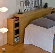 7 جایگزین برای میز کنار تخت برای فضاهای کوچک