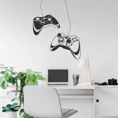 Gaming Controller Wall Decal Xbox Game Controller Wall |  اتسی
