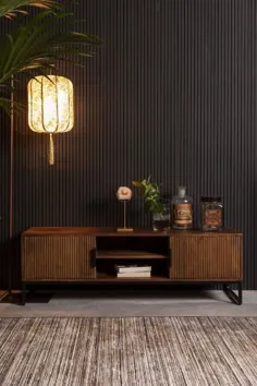 تخته تلویزیون Saroo Retro Sideboard Mangoholz