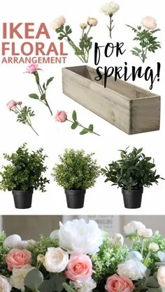 یک آرایش گل IKEA برای بهار |  همه چیز با هدف