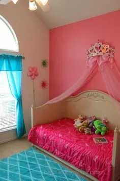 رنگها برای Pintar un Cuarto de Princesas para Niñas