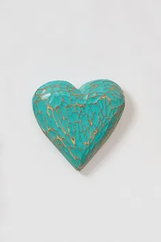 قلب چوبی تراشیده شده توسط امی آرنولد و کلسی زوبر اولدز (مجسمه دیوار چوبی) |  خانه هنرمند