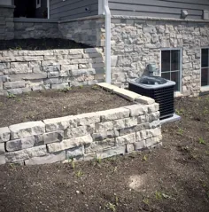 صنعتگر مدرن رویایی خانه بیرونی سنگ روکش جانبی سنگ تراشی دیوار سنگی حیاط خلوت محوطه سازی
