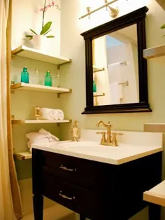 فضای کوچک حمام را با راهکارهای صرفه جویی در فضا تقویت کنید