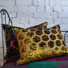 کوسن صنفی طراحان Manipur Ocher |  بلوط های کوچک |  خرید آنلاین NZ