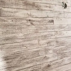 تخته های دیوار چوبی احیا شده را سفید کنید |  اتسی