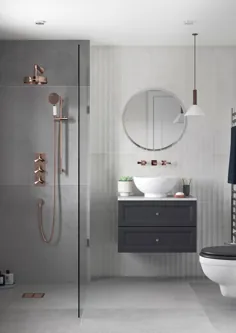 واحدهای آویز دیواری را انتخاب کنید تا یک پیچ و تاب مدرن را به یک حمام سنتی وارد کنید