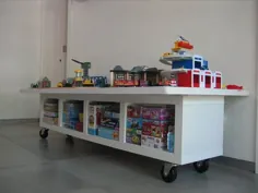 ایکیا هک - Kinderspieltisch aus einem Regal bauen
