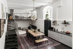 Un loft pour un couple façon New York - PLANETE DECO دنیای خانه ها