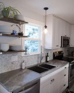 قبل و بعد: نوسازی آشپزخانه DIY - خار لیمو