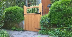 دروازه باغ چوبی |  گیتس و نرده ها انگلستان