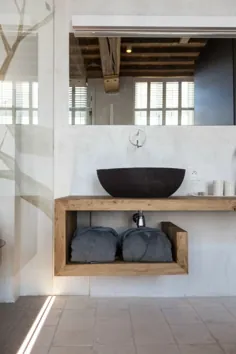 Waschtisch Holz für Aufsatzwaschbecken bauen - Von modern bis rustikal